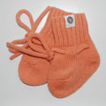 Lille Barn - Baby / Nyfödd socka - Peach Fuzz