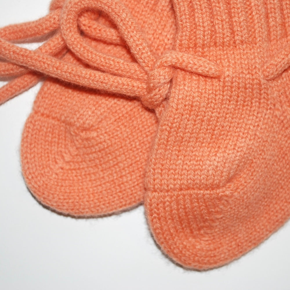 Lille Barn - Baby / Nyfödd socka - Peach Fuzz