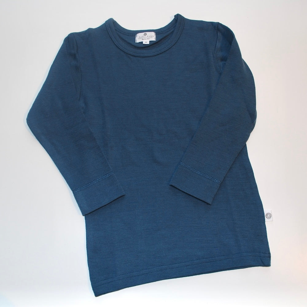 Lille Barn merinoull tröja - Orion Blue
