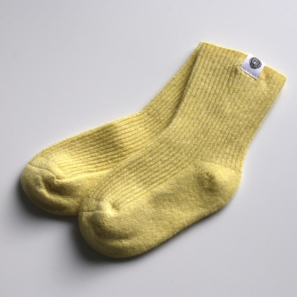 Lille Barn stickad socka - Lemonade