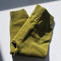 Lille Barn merino stickad byxa - Pickle